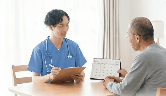 認知症などでご自身での定期的な通院が難しい方
