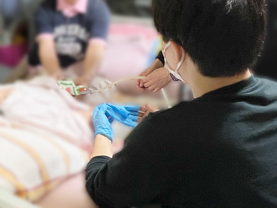在宅医療の様子